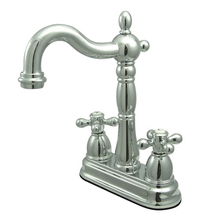 Kingston Brass Bar Faucet W/out Pop-Up Rod, Chrome KB1491AX